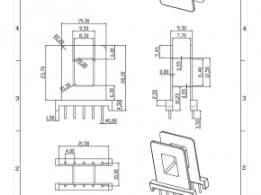 EE2514卧式工字骨架