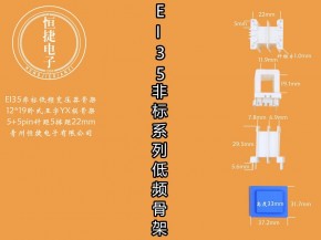 EI35-18非标 12*19(N)王字针粗1.0骨架