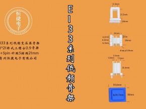 EI33-21 11*21（A)三槽针粗0.9骨架4+5针模