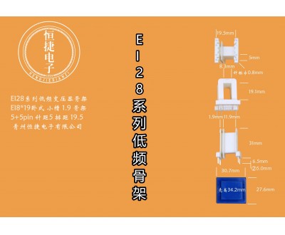 EI28-19(D) 8*19小槽骨架