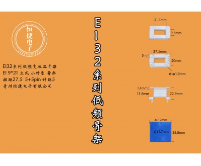 EI32-21 9*21(B)立小槽骨架
