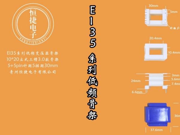 EI35-20 10*20(A)立三槽骨架