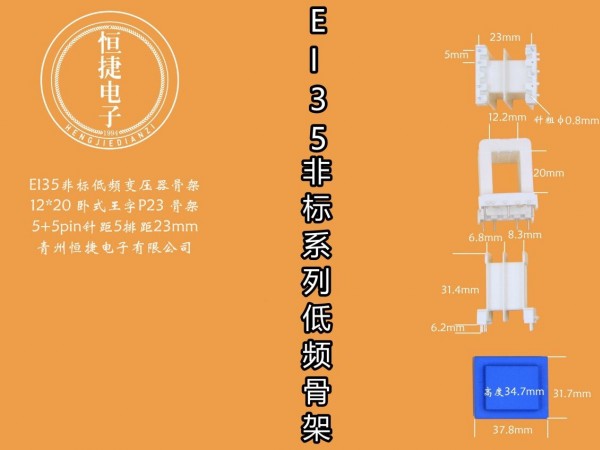 EI35-20非标 12*20（D）王字P23骨架