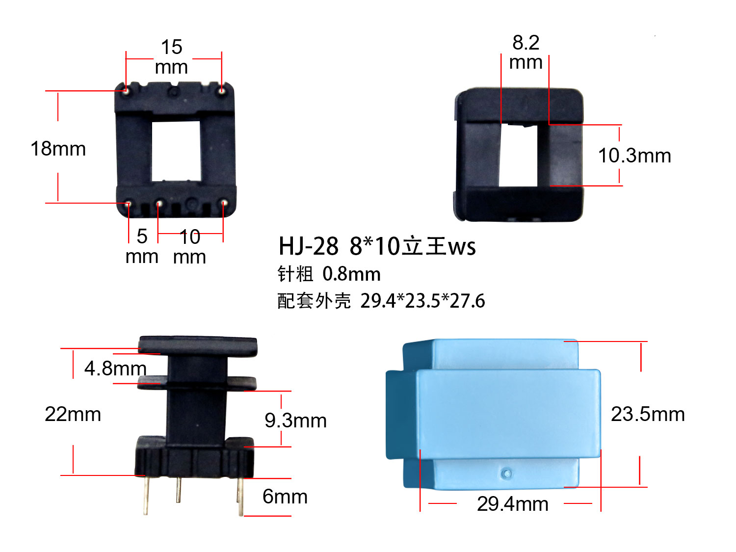 EI28-1 8*10(C)立王ws模具骨架