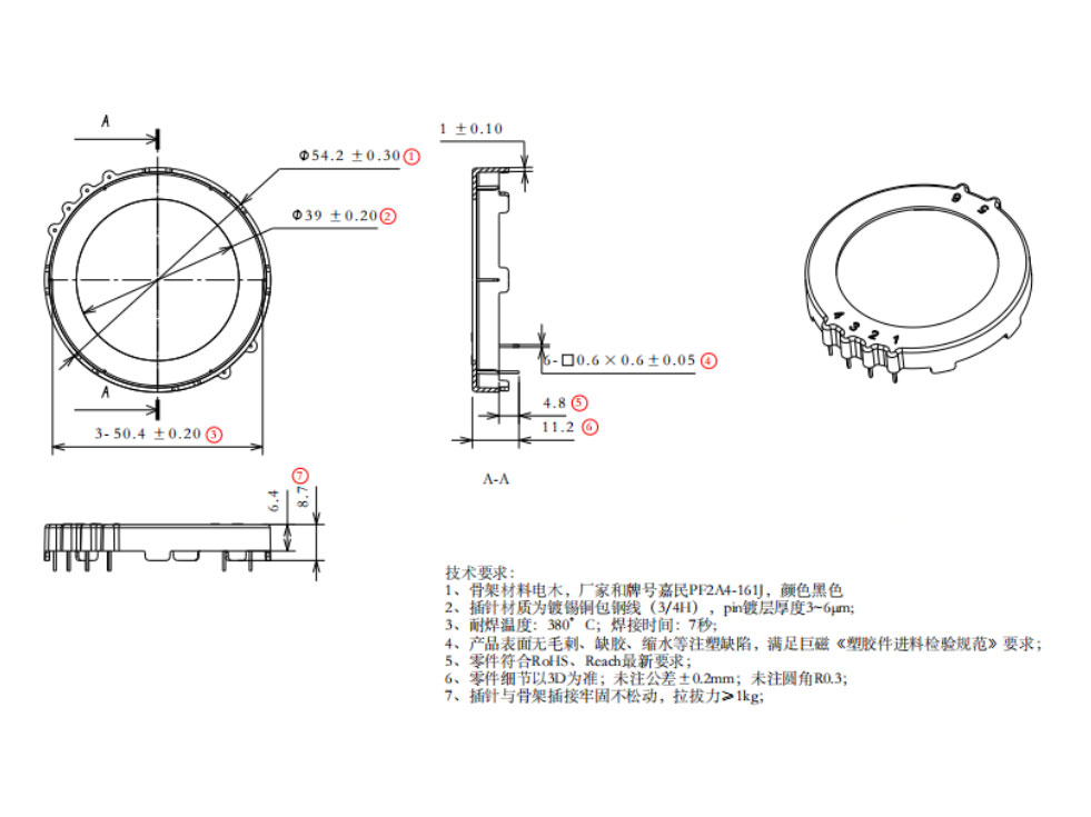 高频骨架